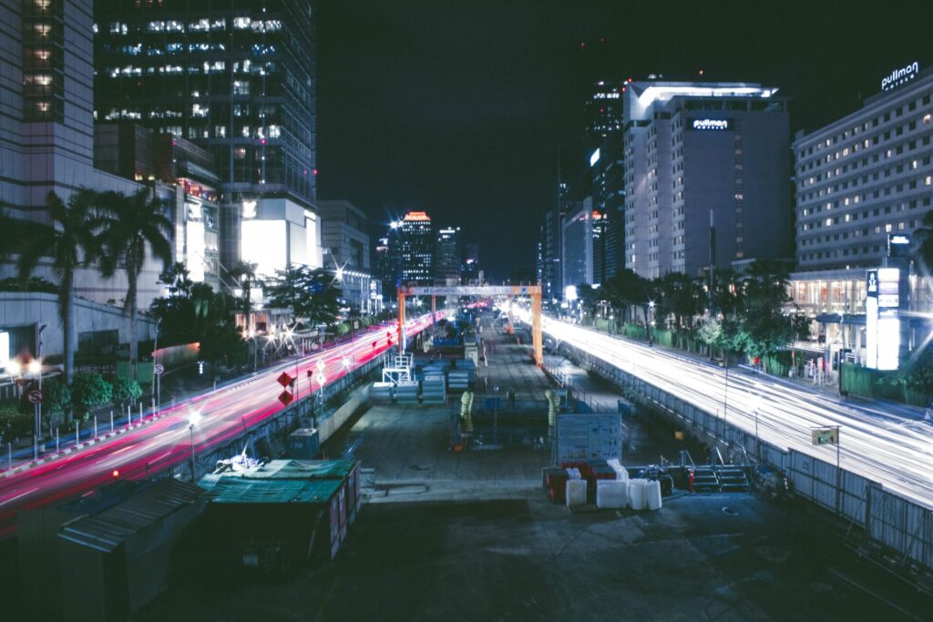 indonesian urban development photo