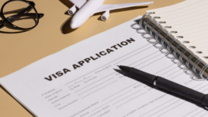 Visa application document illustrating the role of an Indonesian visa sponsor.