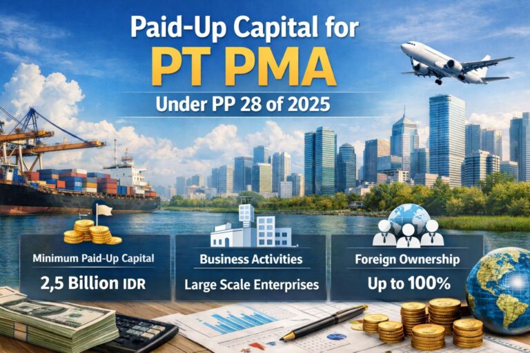 PT PMA Paid Capital