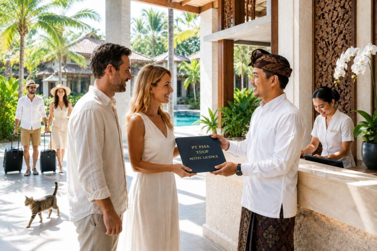 opening boutique hotel in Bali as foreigners
